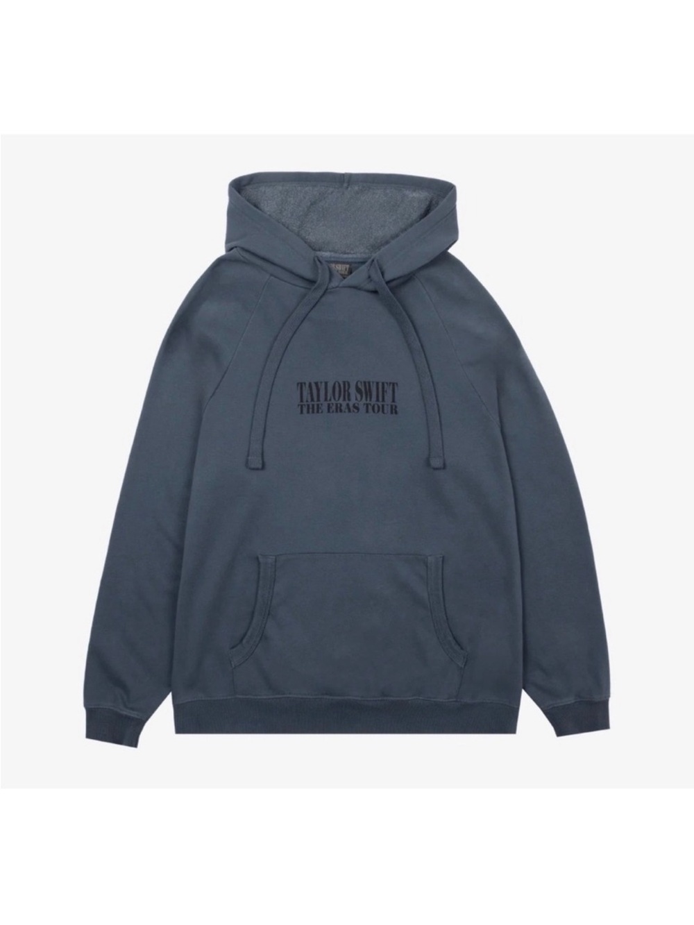 Taylor Swift The Eras Tour 2023-2024 Charcoal Grey Hoodie Size Large